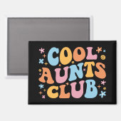 Coole Tanten Club III Magnet (Vorderseite/Rückseite)