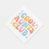 Coole Tanten Club III Serviette (Ecke)