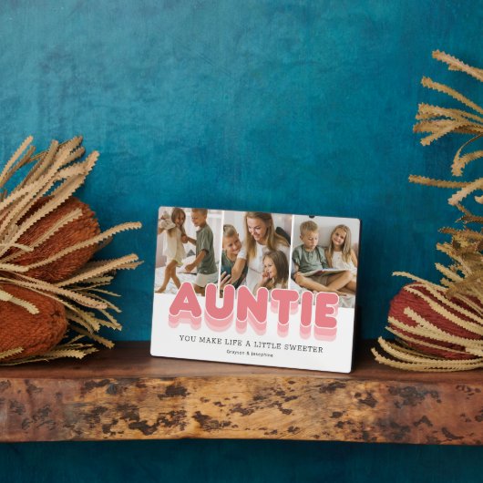 Coole Tantenturm Fotoplatte (Seite)