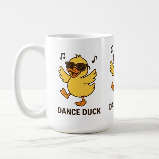 Coole Tanzdusche Kaffeetasse (Links)