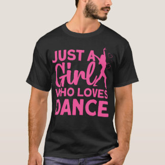 Coole Tanzkunst für Mädchen Frauen Tanzliebhaber L T-Shirt