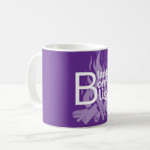 Coole Tasse an Feuer (Vorderseite Links)