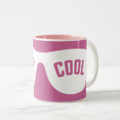 COOLE Tasse bleibe - wählen Sie Stil & Farbe (VorderseiteRechts)