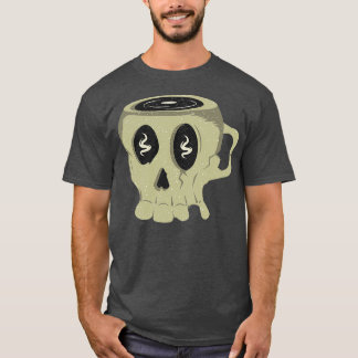 Coole Tasse "Spooky Skull" Vintag Style 2 T-Shirt