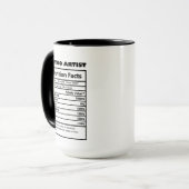 coole Tätowierarbeit Tasse (Vorderseite Links)