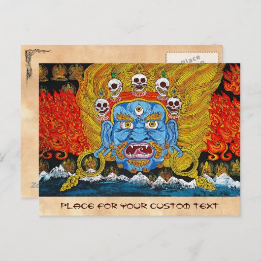 Coole Tätowierkunst Postkarte (Vorne/Hinten)