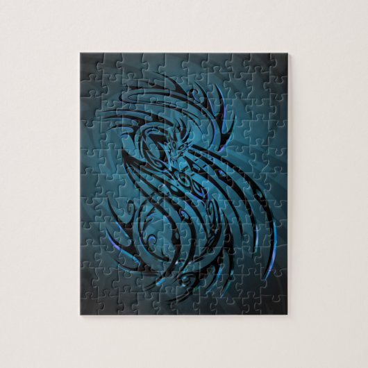 coole Tätowierung des Stammes- Puzzlespiels des Puzzle (Vertikal)