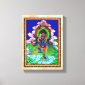 Coole Tätowierung des Thangka Ucchusma Leinwanddruck (Vorderseite)