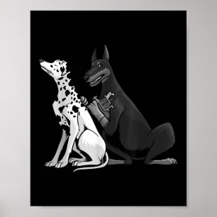 Coole Tattoo Artist für Männer Frauen Kinder Dalma Poster