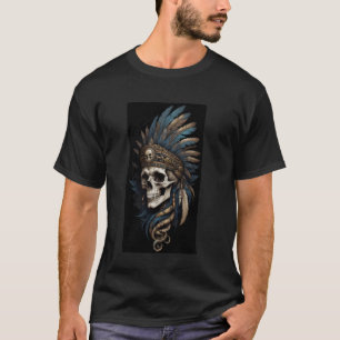 Coole Tattoo Style Gotik Skull Kunst, Dichtung und T-Shirt