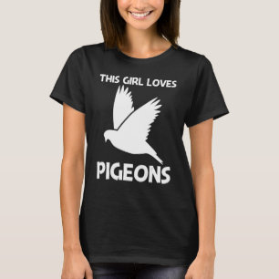 Coole Taube für Mädchen Jungen Rock Dove Bird Haus T-Shirt