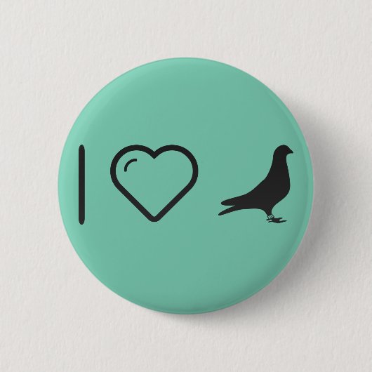 Coole Tauben Button (Vorderseite)