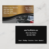 Coole Taxi-Geschäfts-Karten Visitenkarte (Vorne/Hinten)