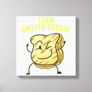 Coole Team-Grillkäse-Geschenk Lustige Truppe Toast Leinwanddruck