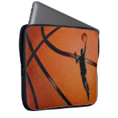 Coole Techno Basketball-Hüllen für Laptop-Computer Laptopschutzhülle (Vorne Rechts)