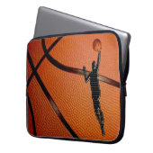 Coole Techno Basketball-Hüllen für Laptop-Computer Laptopschutzhülle (Vorderseite Links)