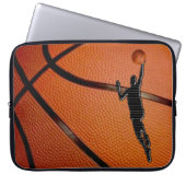 Coole Techno Basketball-Hüllen für Laptop-Computer Laptopschutzhülle (Vorderseite)