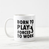 Coole Tennis-Entwürfe Kaffeetasse (Links)