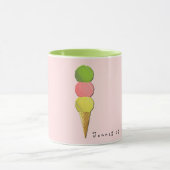 Coole Tennis-Tasse Tasse (Zentrum)