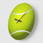 Coole Tennis-Uhr #2 Große Wanduhr (Winkel)