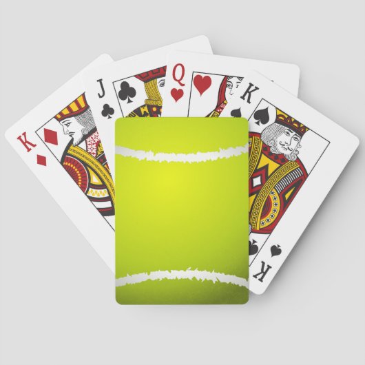 Coole Tennisplätze Spielkarten (Rückseite)