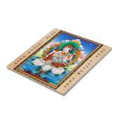 Coole Thangka Cintamanicakra Avalokitesvara Fliese (Seite)