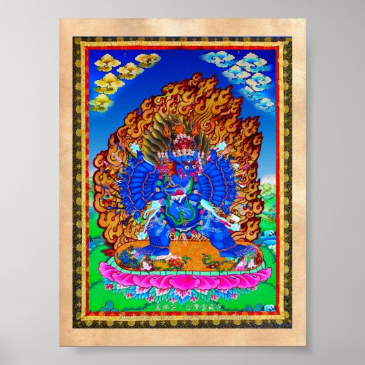 Coole Thangka-Tätowierung Poster (Vorne)