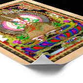 Coole Thangka Usnisa Sitatapatra Poster (Ecke)