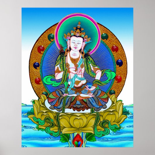 Coole Thangka Vajrasattva Tattoo mandala Poster (Vorne)