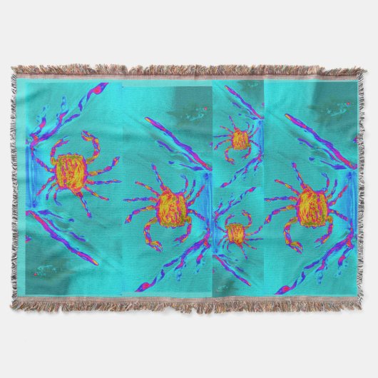 Coole Tiefsee-Kunst Decke (Vorderseite)