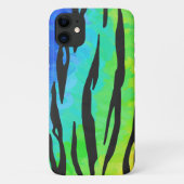 Coole Tiger Streifen Case-Mate iPhone Hülle (Rückseite)