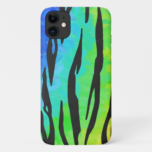 Coole Tiger Streifen Case-Mate iPhone Hülle (Rückseite)