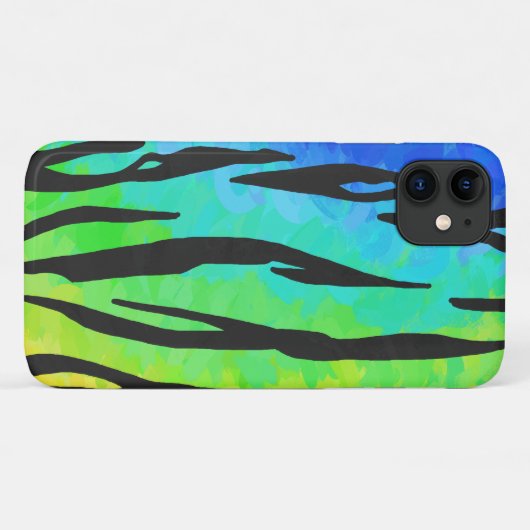 Coole Tiger Streifen Case-Mate iPhone Hülle (Rückseite (Horizontal))