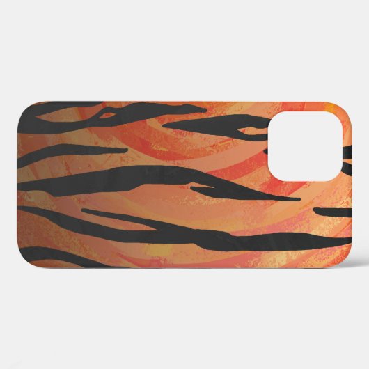 Coole Tiger Streifen Case-Mate iPhone Hülle (Rückseite (Horizontal))
