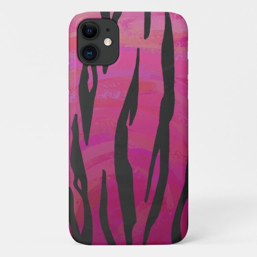 Coole Tiger Streifen Case-Mate iPhone Hülle (Rückseite)