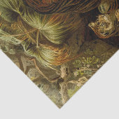 coole Tigerfreunde entmutigen Kunsthandwerker Seidenpapier (Ausschnitt)