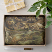 coole Tigerfreunde entmutigen Kunsthandwerker Seidenpapier (Geschenk)