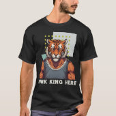 Coole Tigergeschenke für Basketball-Liebhaber Trai T-Shirt (Vorderseite)