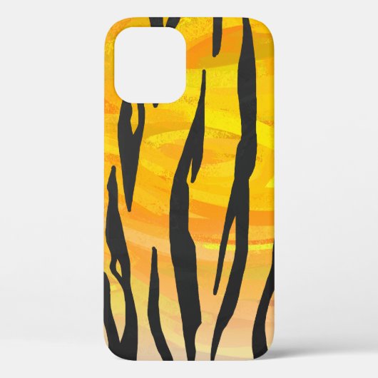 Coole Tigerstreifen Case-Mate iPhone Hülle (Rückseite)