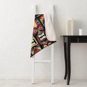 Coole Tiki Totems Vliesdecke Sherpadecke (Beispiel)