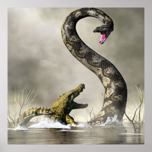 Coole Titanoboa Poster (Vorne)
