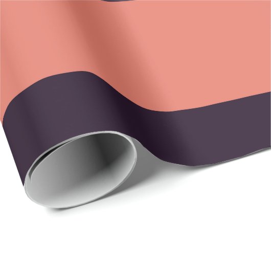 Coole Tone-Stifte, schwarz und orange Streifen Geschenkpapier (Rolleneckpunkt)