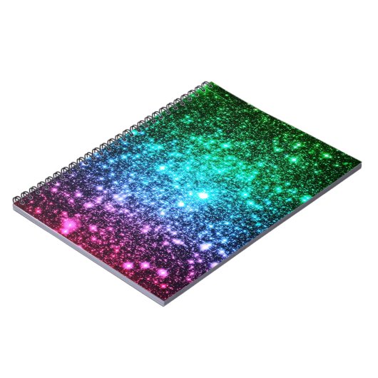 Coole Tones Galaxy Ombre Notizblock (Linke Seite)