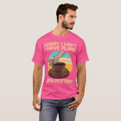 Coole Töpferei Keramik Pot Lover T-Shirt (Vorne ganz)