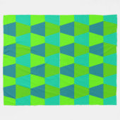 Coole Trapezoide Fleecedecke (Vorderseite (Horizontal))