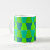 Coole Trapezoide Kaffeetasse (Vorderseite Links)