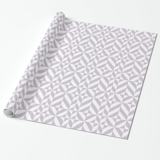 Coole Traubengeometrie Deko Cube Muster Geschenkpapier (Ungerollt)