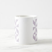 Coole Traubengeometrie Deko Cube Muster Kaffeetasse (Mittel)
