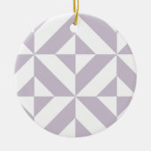 Coole Traubengeometrie Deko Cube Muster Keramik Ornament (Vorne)