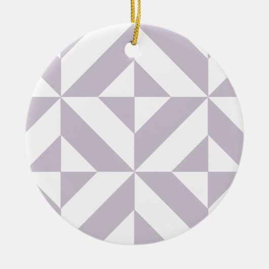 Coole Traubengeometrie Deko Cube Muster Keramik Ornament (Vorne)